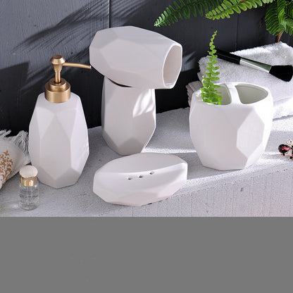 Ceramic Bath Collection: The Harmony Set