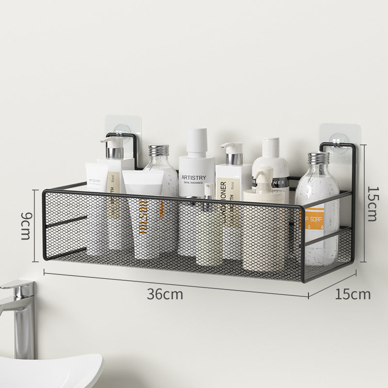 EasyMount Bath Haven: Shower Caddy & Wall Organizer