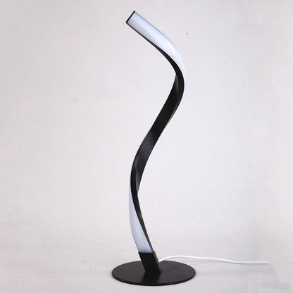Serpentine Spiral Table Lamp