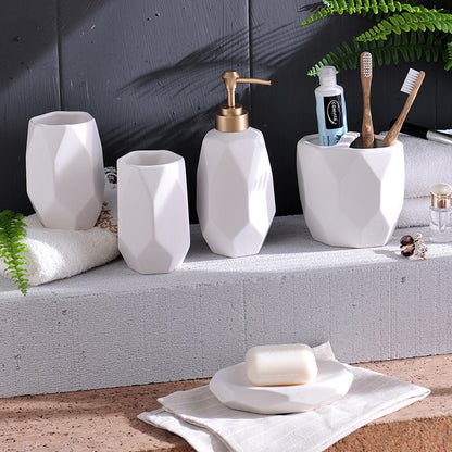 Ceramic Bath Collection: The Harmony Set