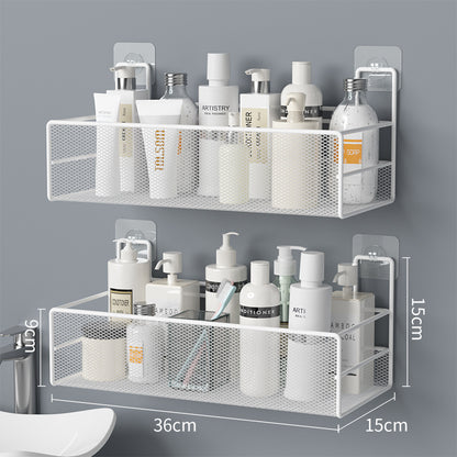 EasyMount Bath Haven: Shower Caddy & Wall Organizer