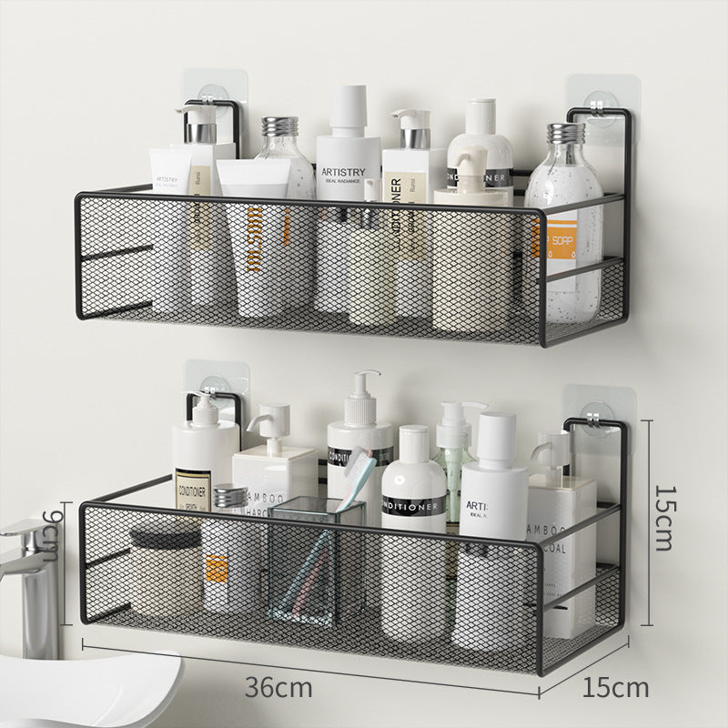 EasyMount Bath Haven: Shower Caddy & Wall Organizer