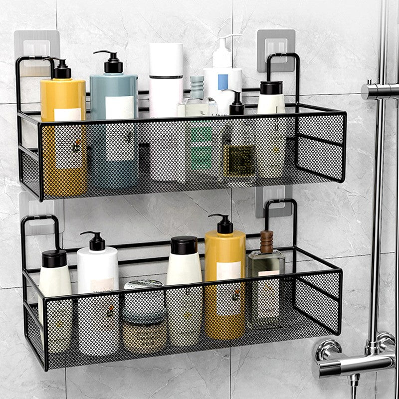 EasyMount Bath Haven: Shower Caddy & Wall Organizer